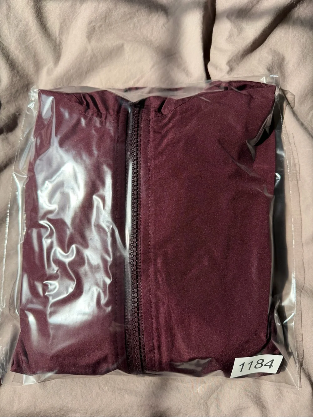 Old Navy Brand Kids Windbreaker Hooded Jacket Coat Burgundy Size Medium (8)
